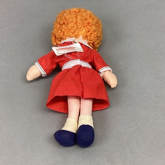 1967 Little Orphan Annie Plush & 1977 Knickerbocker Orphan Annie with Sandy Dog - Picture 12 of 14